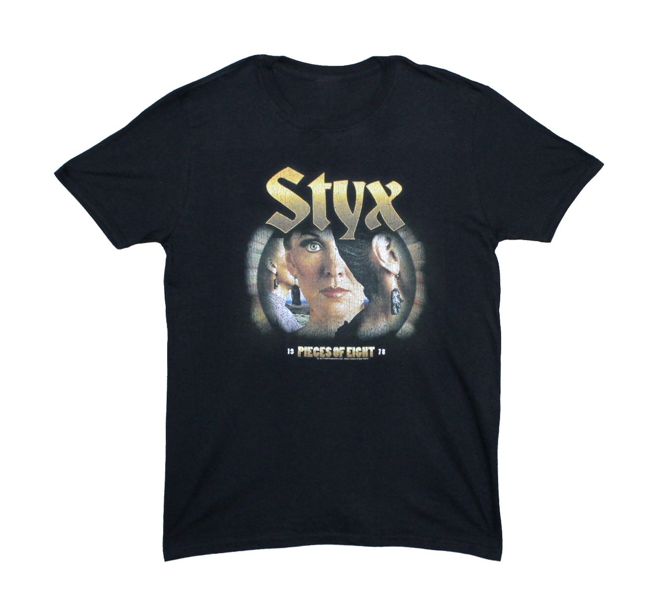 Styx Pieces of Eight Distressed - Black