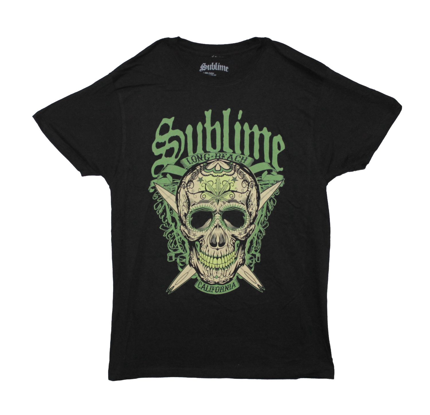 Sublime LBC Weed Skull - BLK
