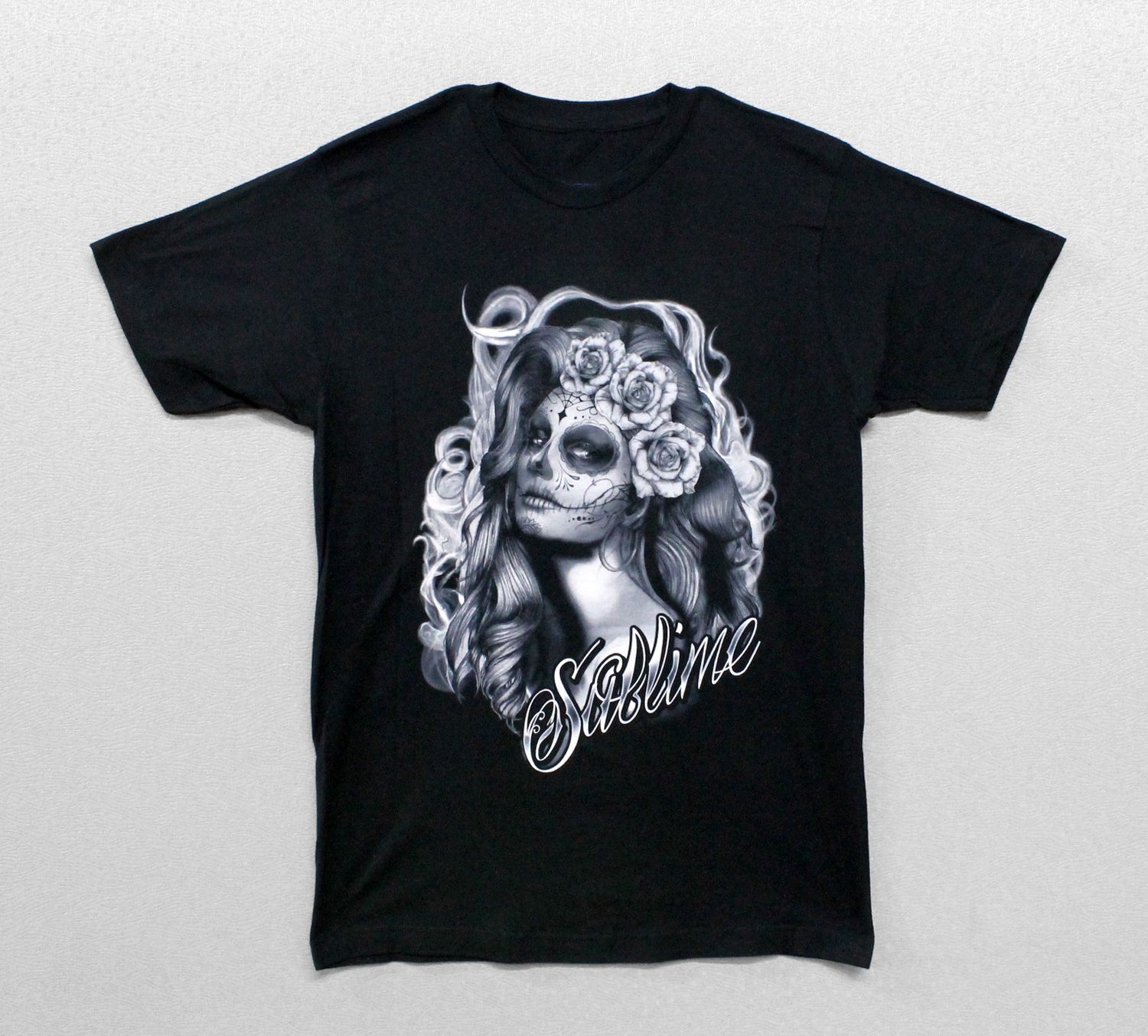 Sublime Sugar Skull Lady-Black
