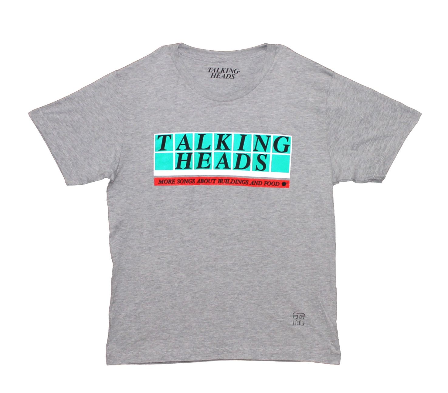 Talking Heads More Songs Logo - Heather Grey