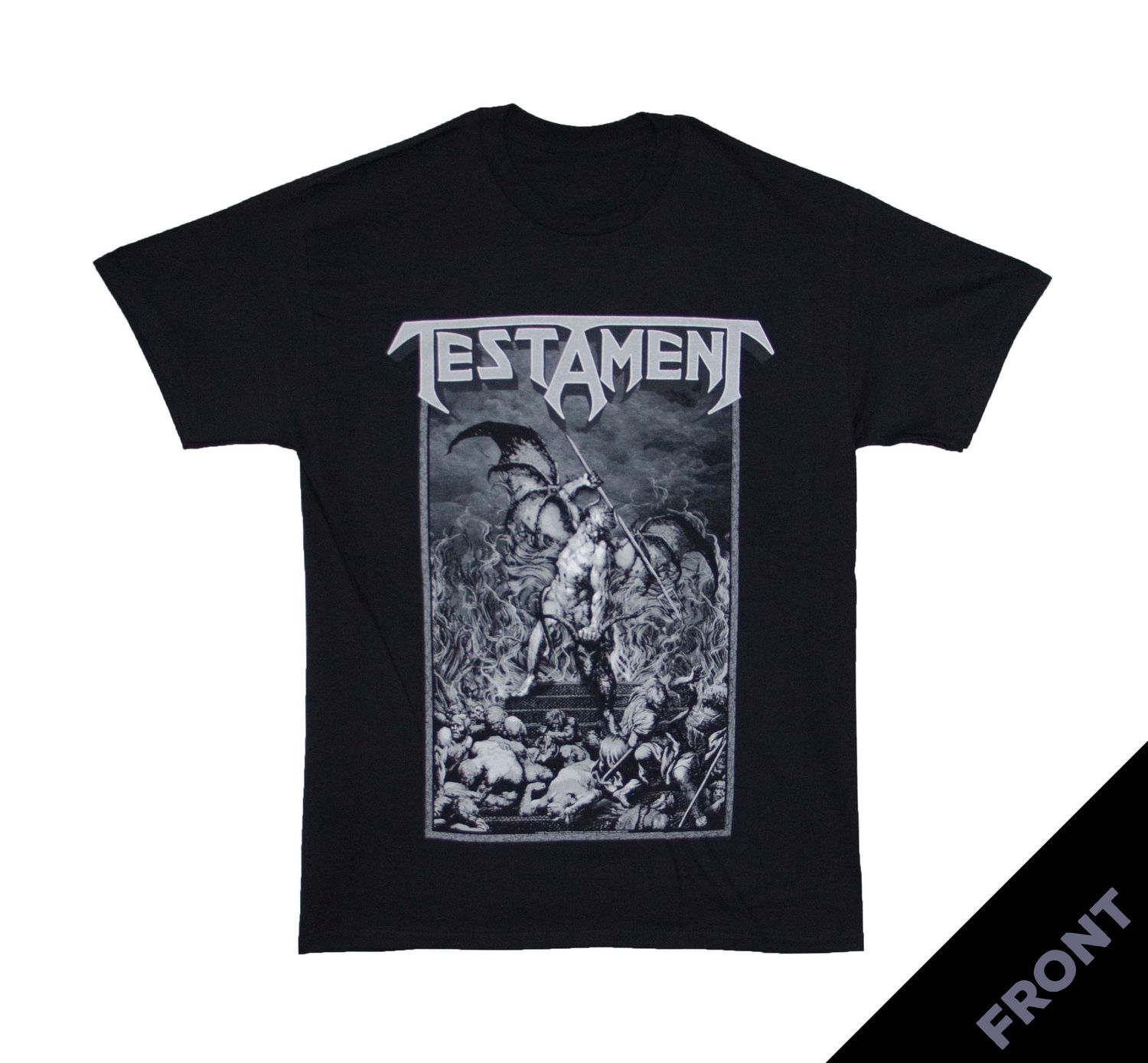 Testament - Pitchfolk Horns - BLK