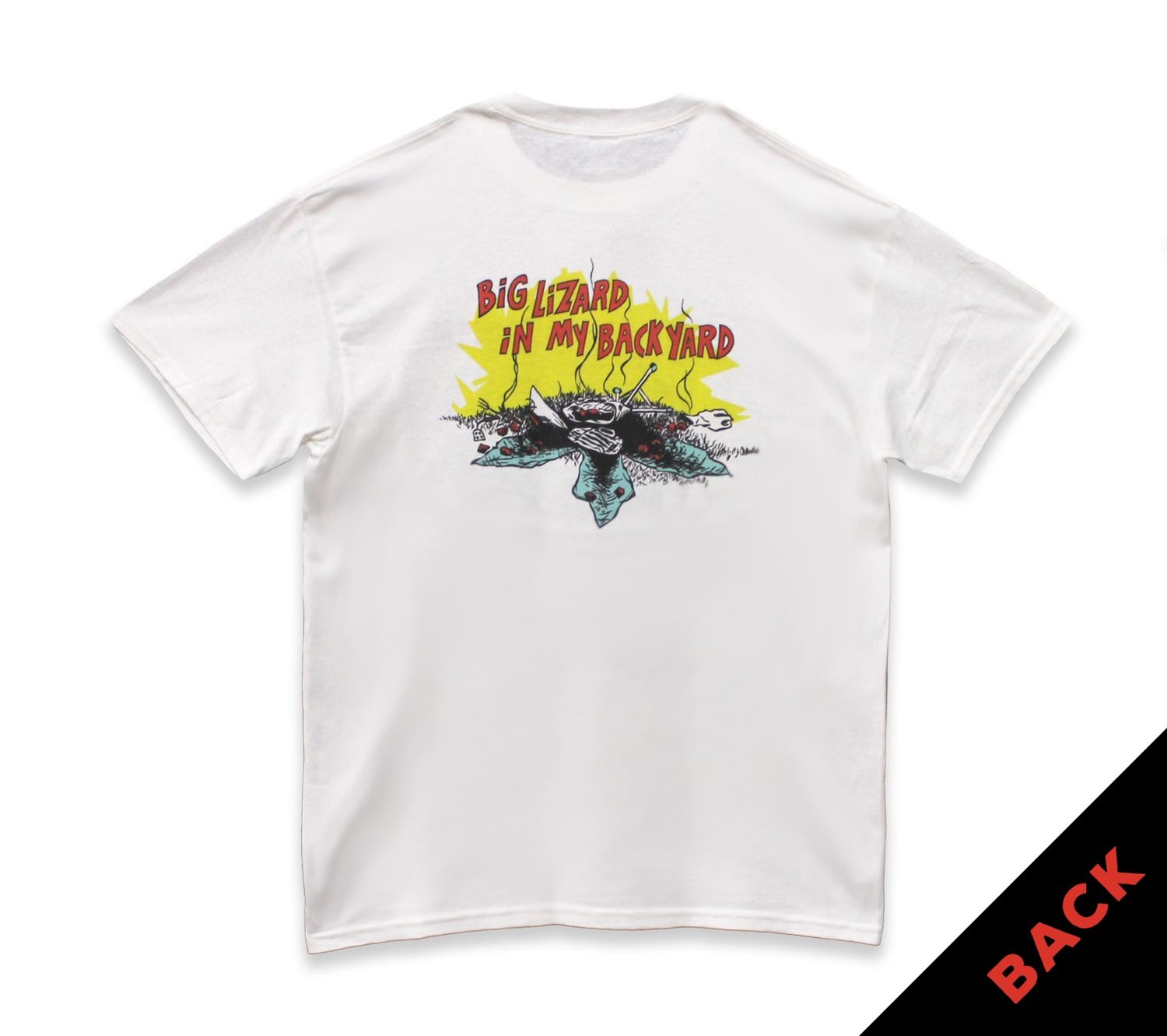 The Dead Milkmen Big Lizard in my Backyard - White