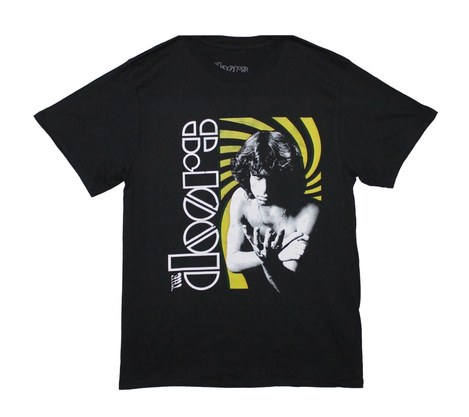 The Doors Morrison Yellow Swirl - Black