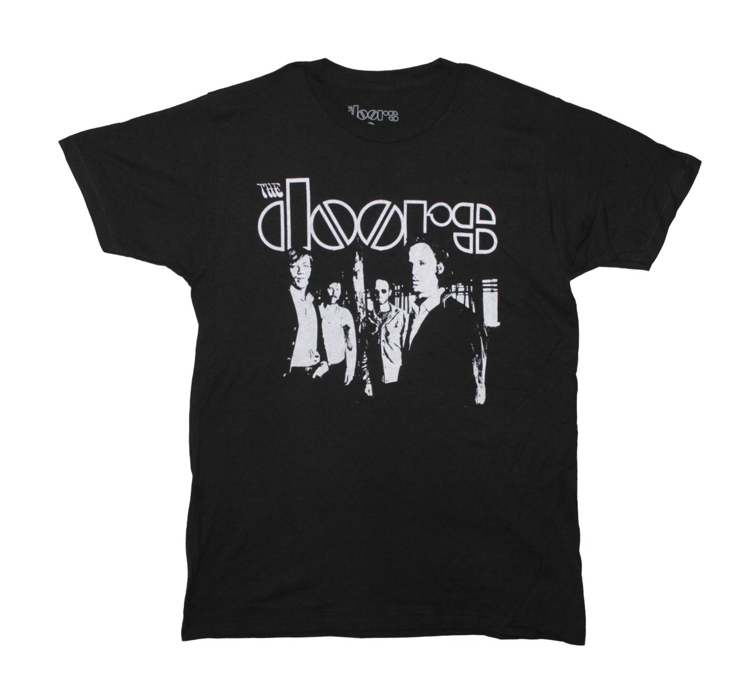 The Doors B&amp;W Band Photo - BLK