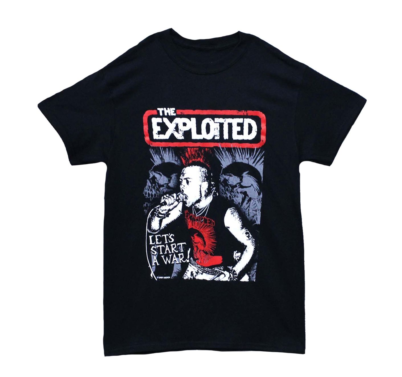 The Exploited Start A War - Black