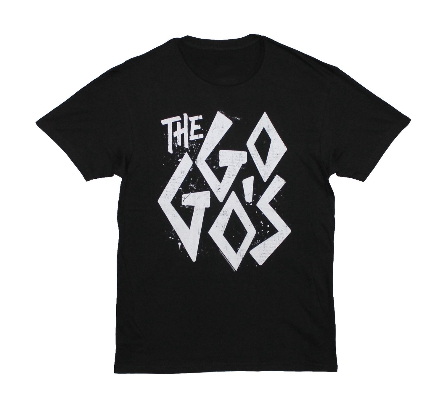 The Go-Go's Logo Distressed - Black