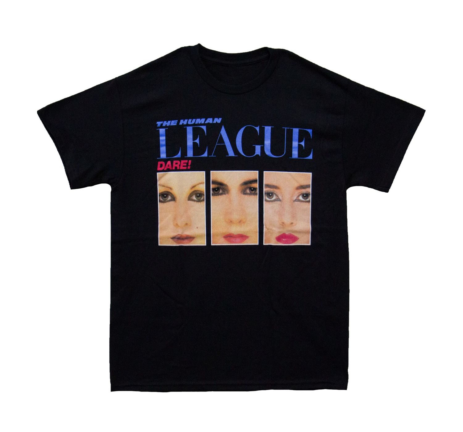 The Human League - Dare Logo - BLK