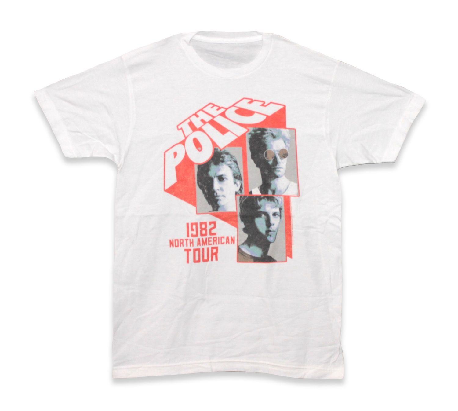 The Police North American Tour - White