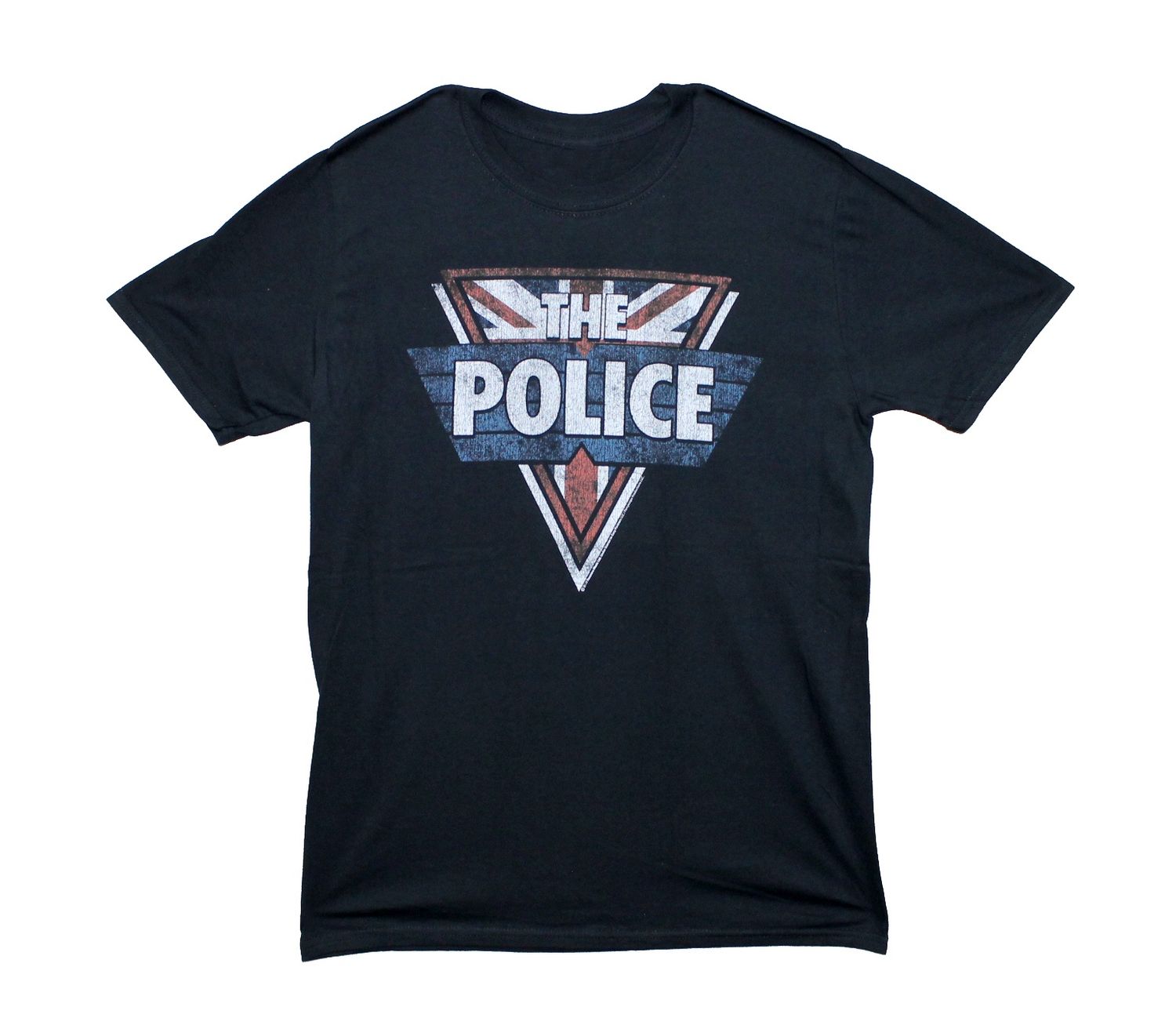 The Police Union Jack Triangle Logo - Black