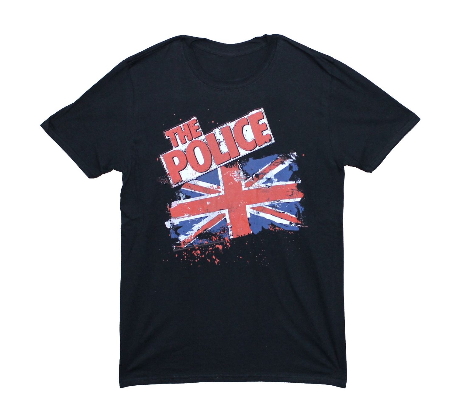 The Police Union Jack - Black