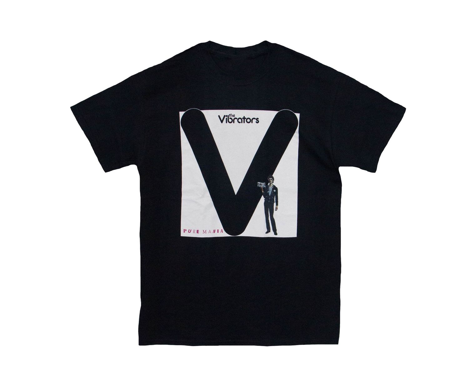 The Vibrators Pure Mania - BLK