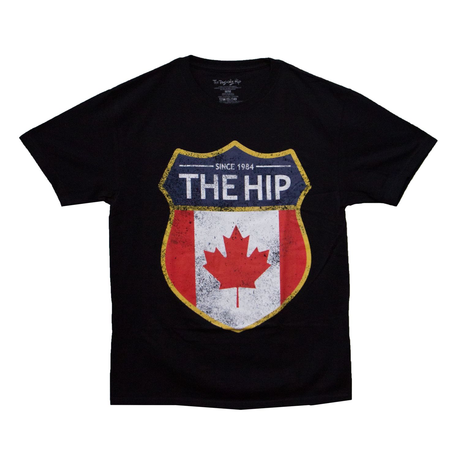 The Tragically Hip Sign Distressed - Black