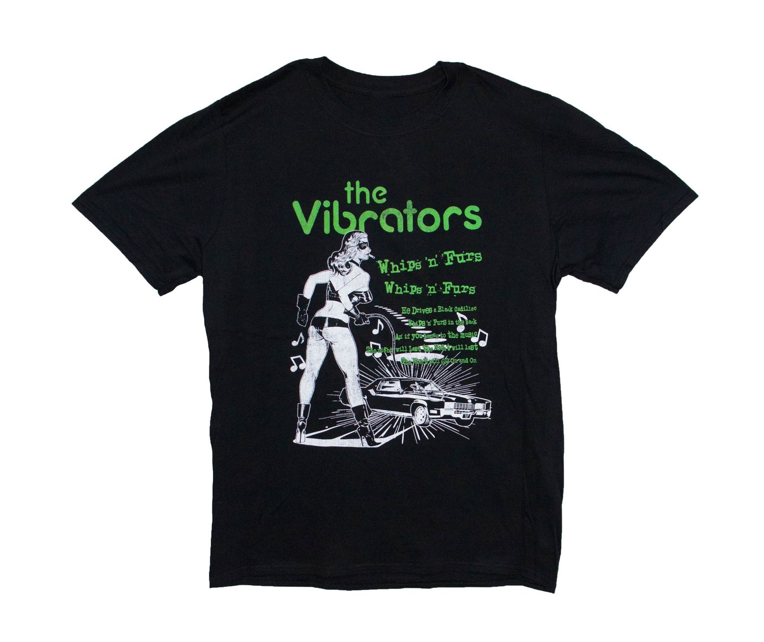 The Vibrators Whips n Furs - Black