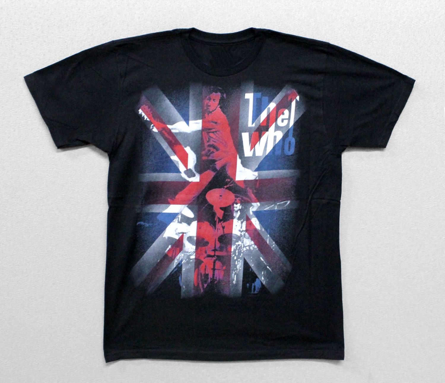 The Who Union Jack Jump - Black