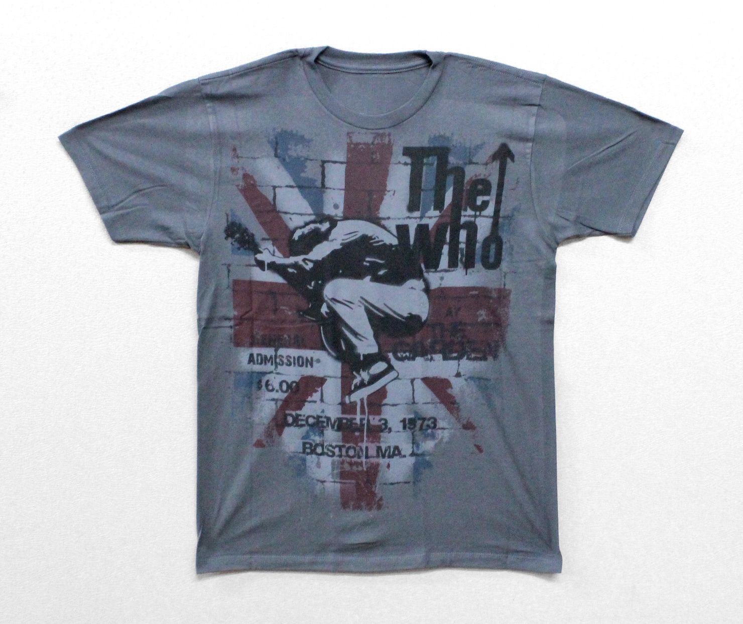 The Who Spray Painted Jump - Grey