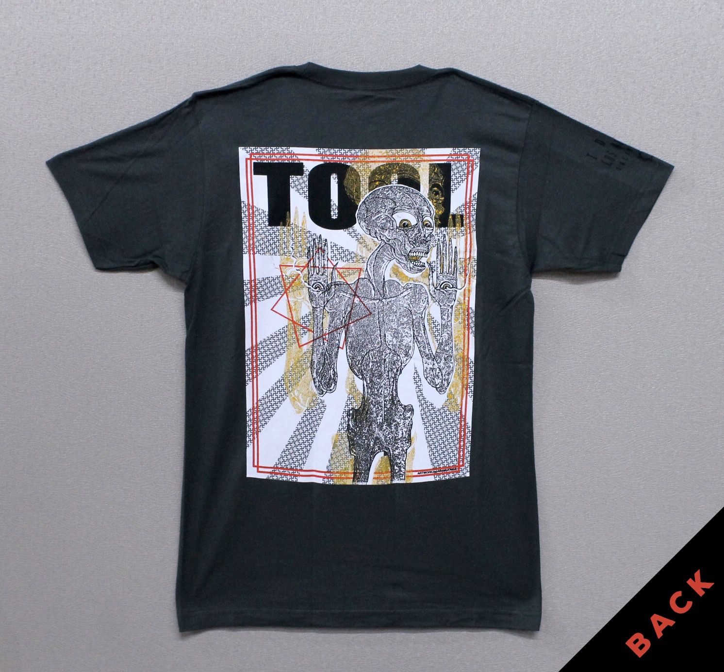 Tool - Spectre Burst/Skeleton w/New Sleeve Front &amp; Back - Charcoal