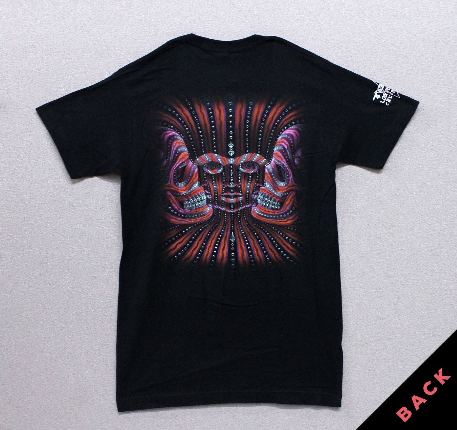 Tool - Three Red Faces w/New Sleeve Front &amp; Back - Black