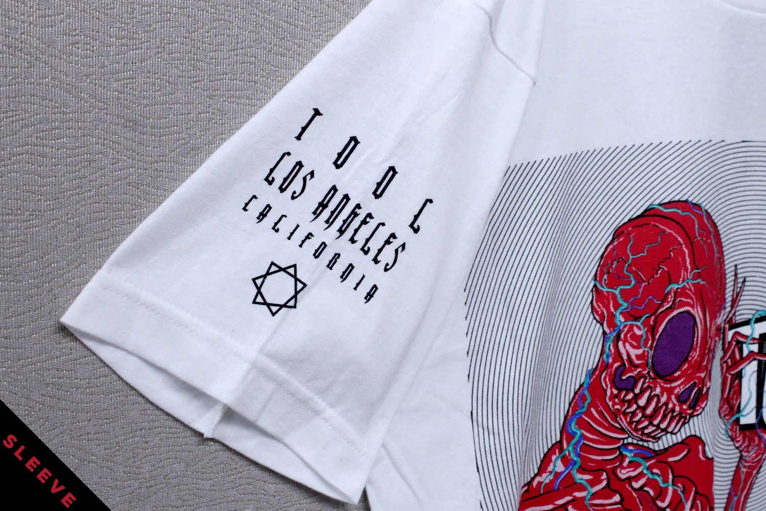 Tool - Skeleton Logo Front &amp; Back - White