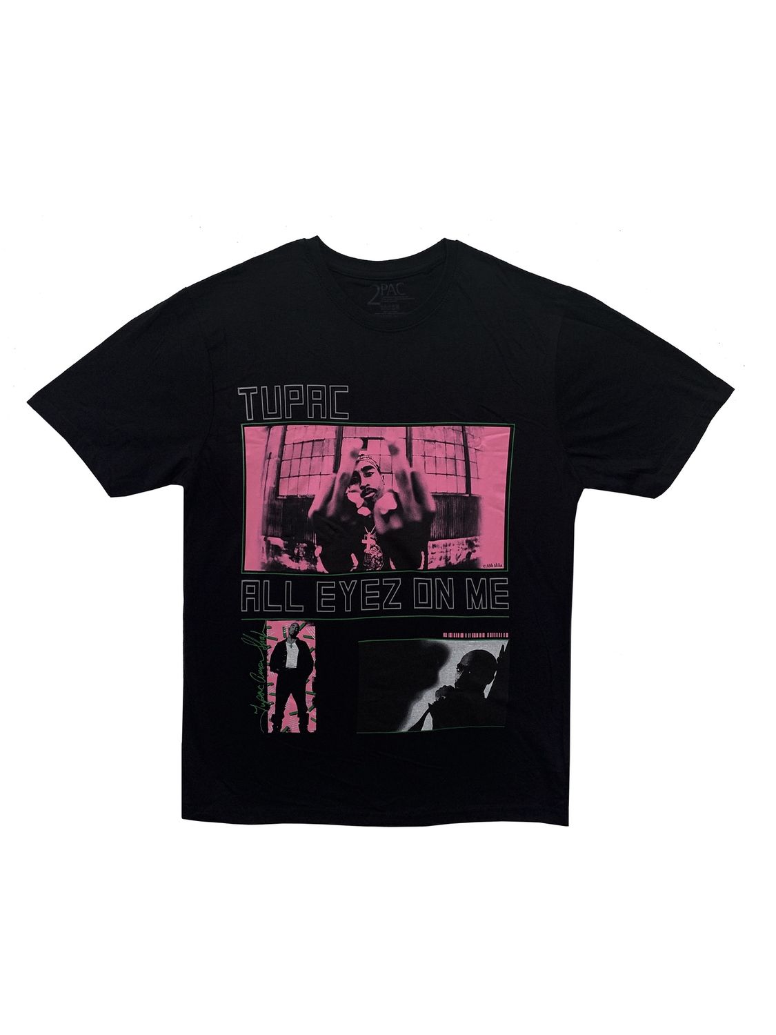 Tupac All Eyez on Me Pink - BLK