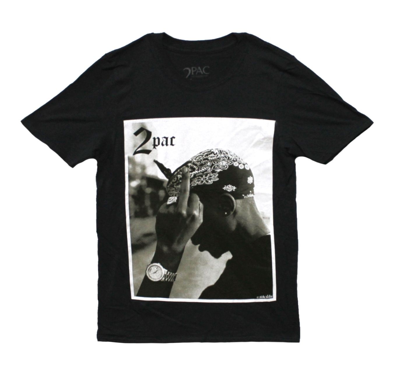 Tupac F U Photo - Black