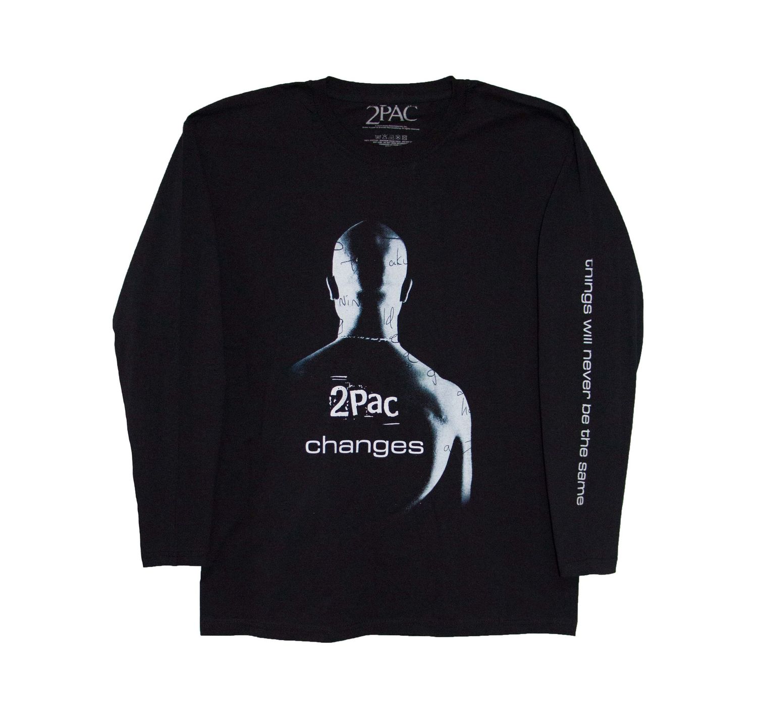 Tupac - Changes Longsleeve - BLK