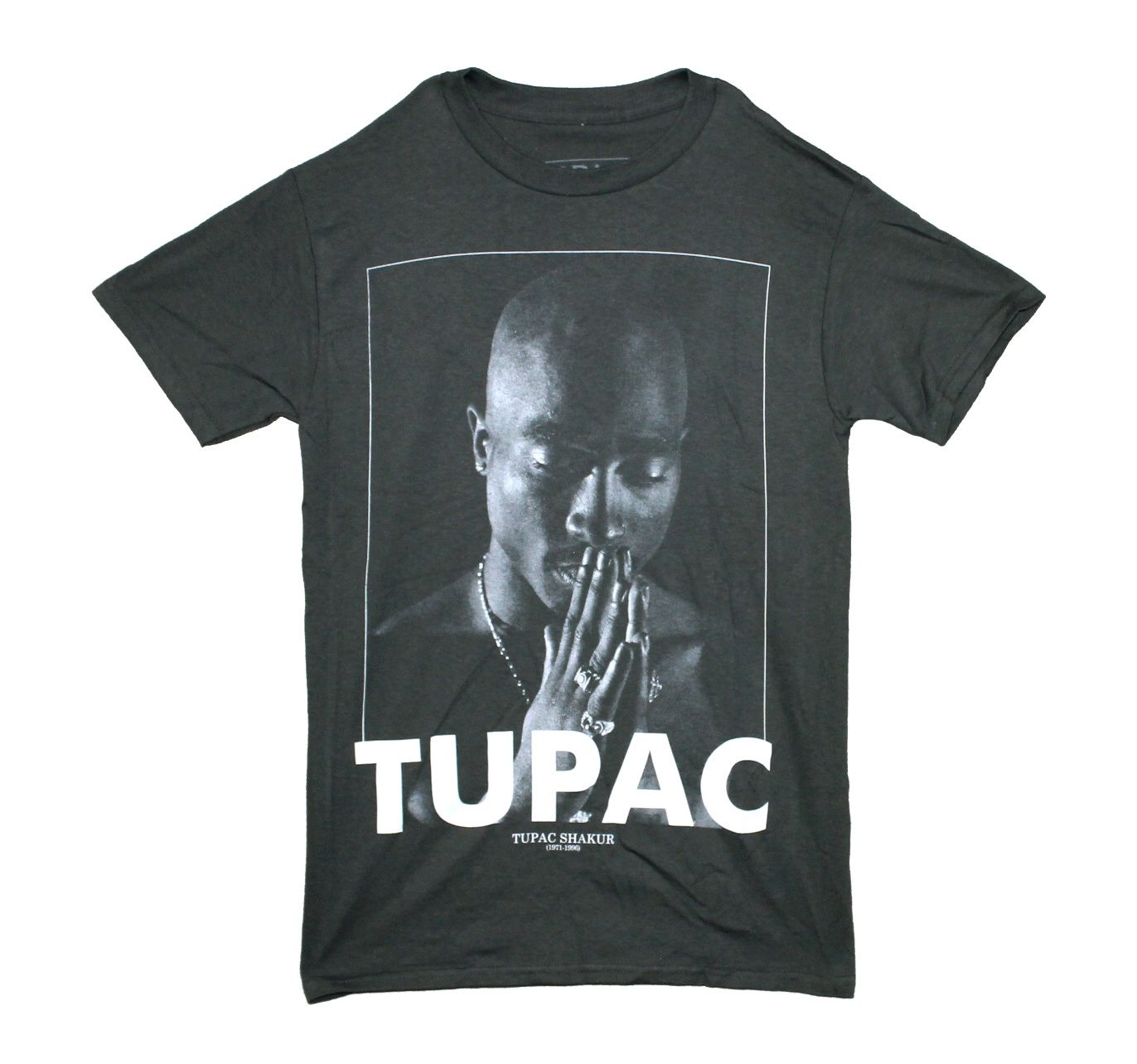Tupac Praying - Charcoal