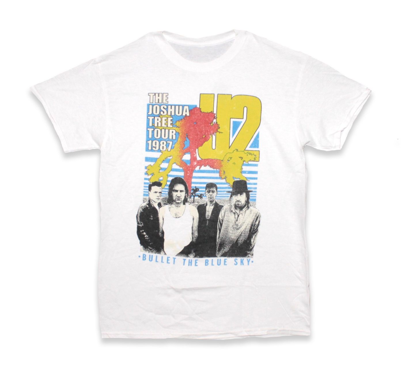 U2 Bullet the Blue Sky - White