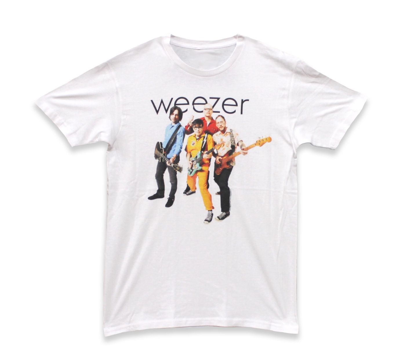 Weezer Band Pose - White