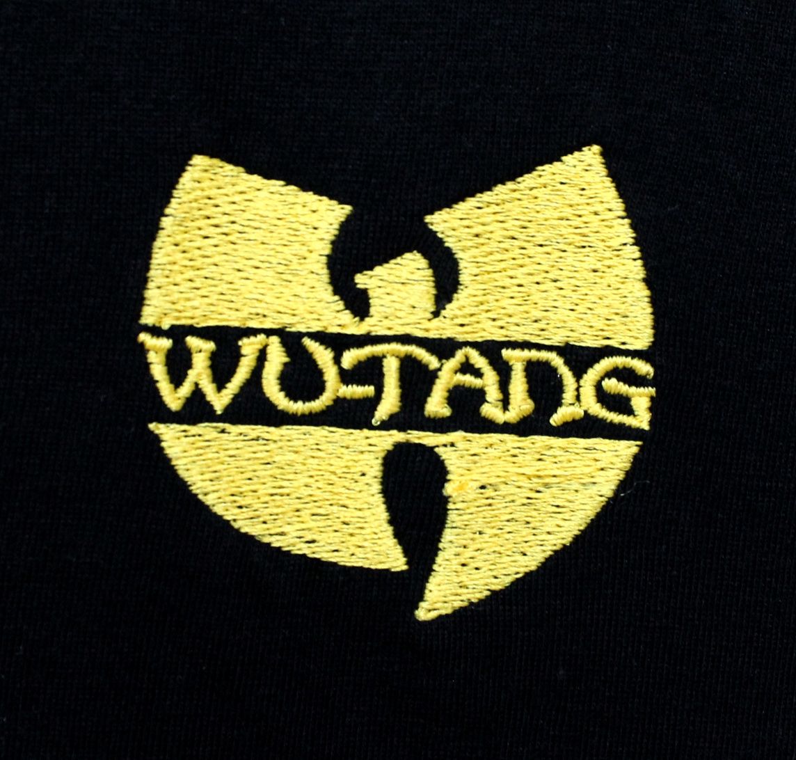 Wu-Tang Embroidered Logo - Black