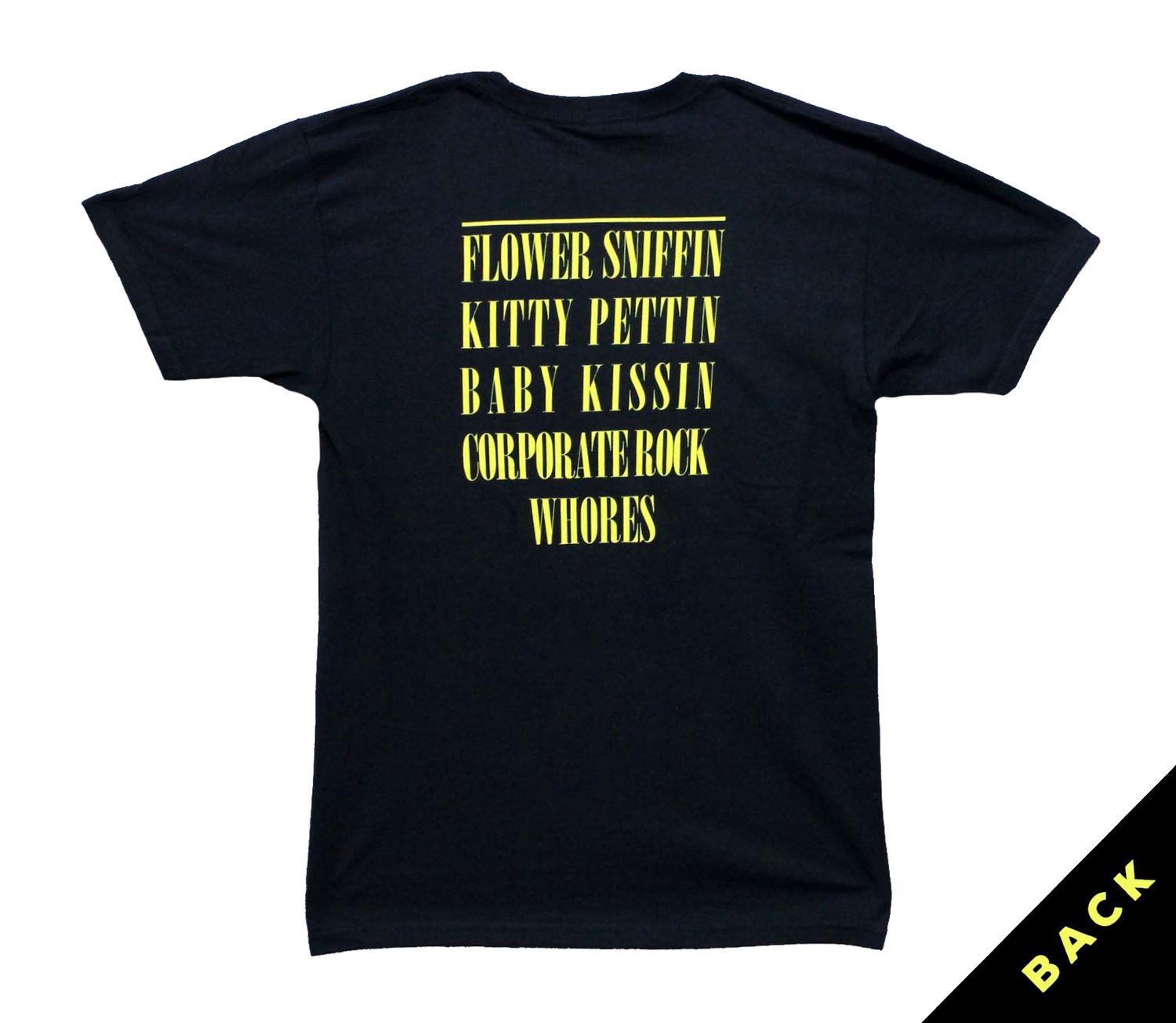 Nirvana Smiley Back Print - Black