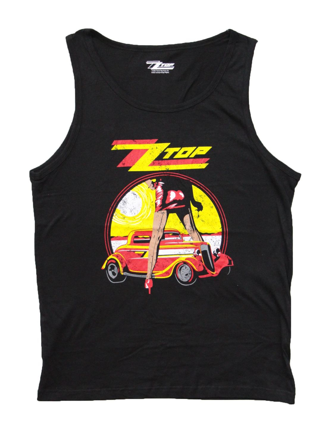 ZZ Top Legs Tank Top - BLK
