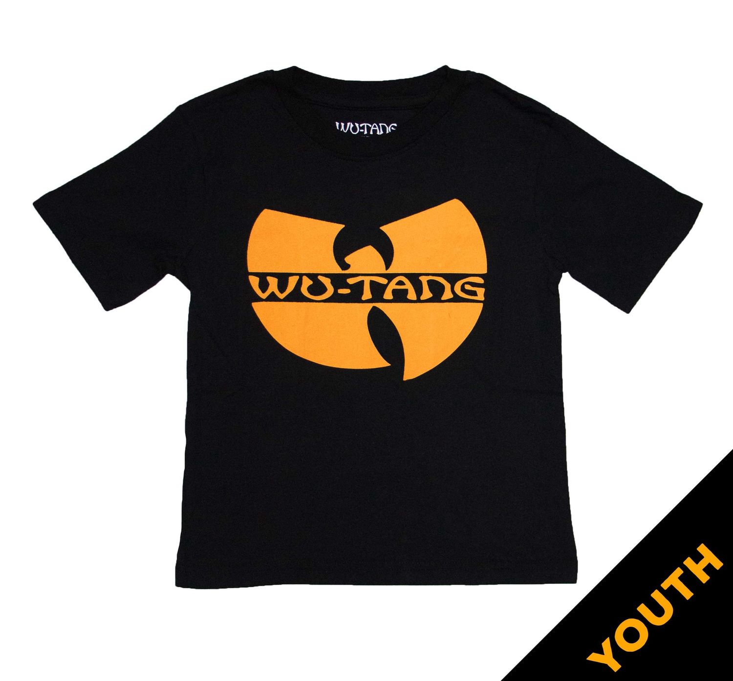Wu-Tang Clan Logo Youth Kids Tee - BLK