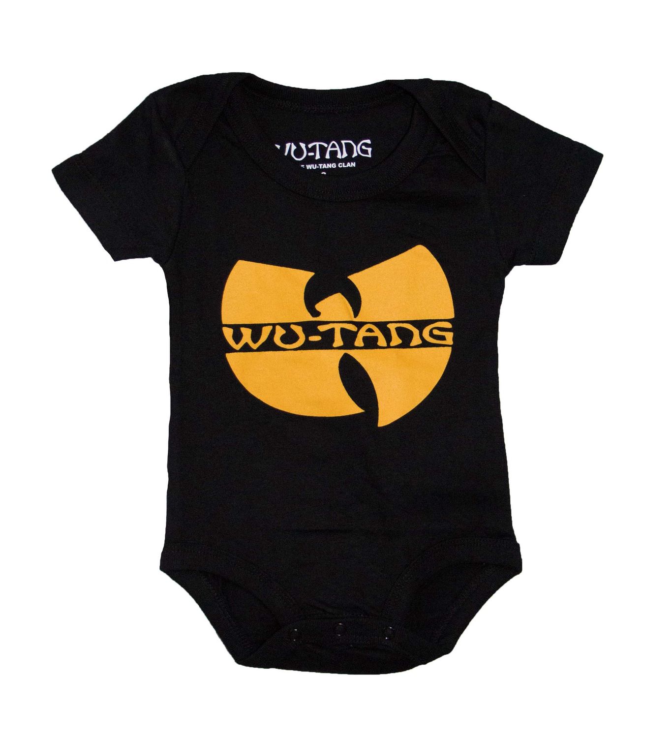 Wu-Tang Clan Logo Baby Onesie - BLK