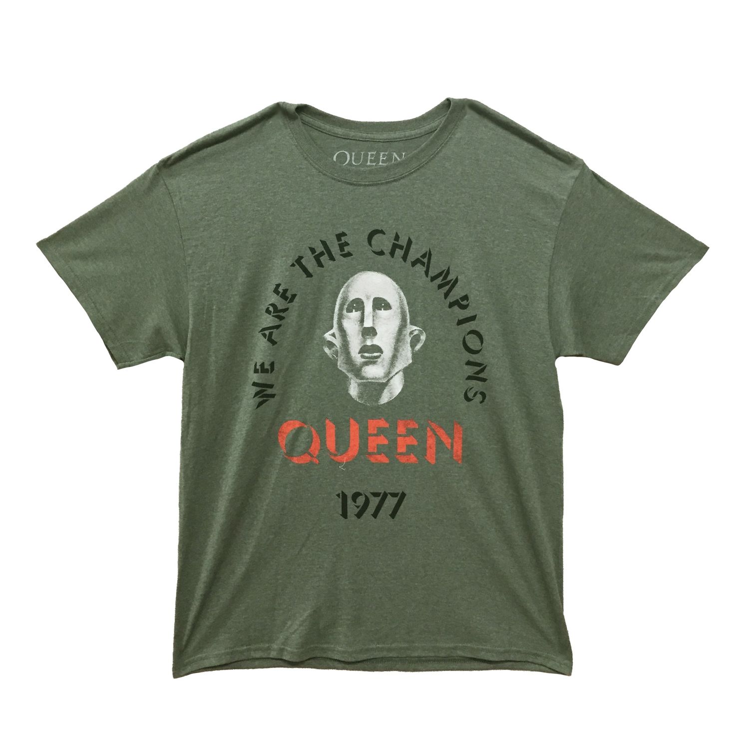 Queen We Are The Champions 1977 on Green