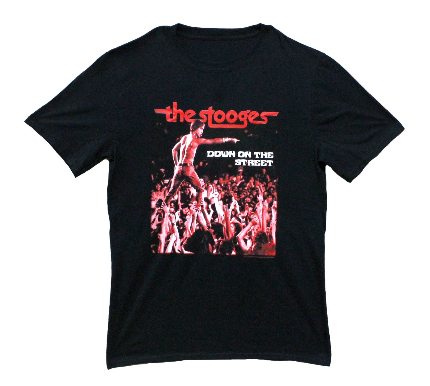 Iggy and the Stooges Down on the Street - Black