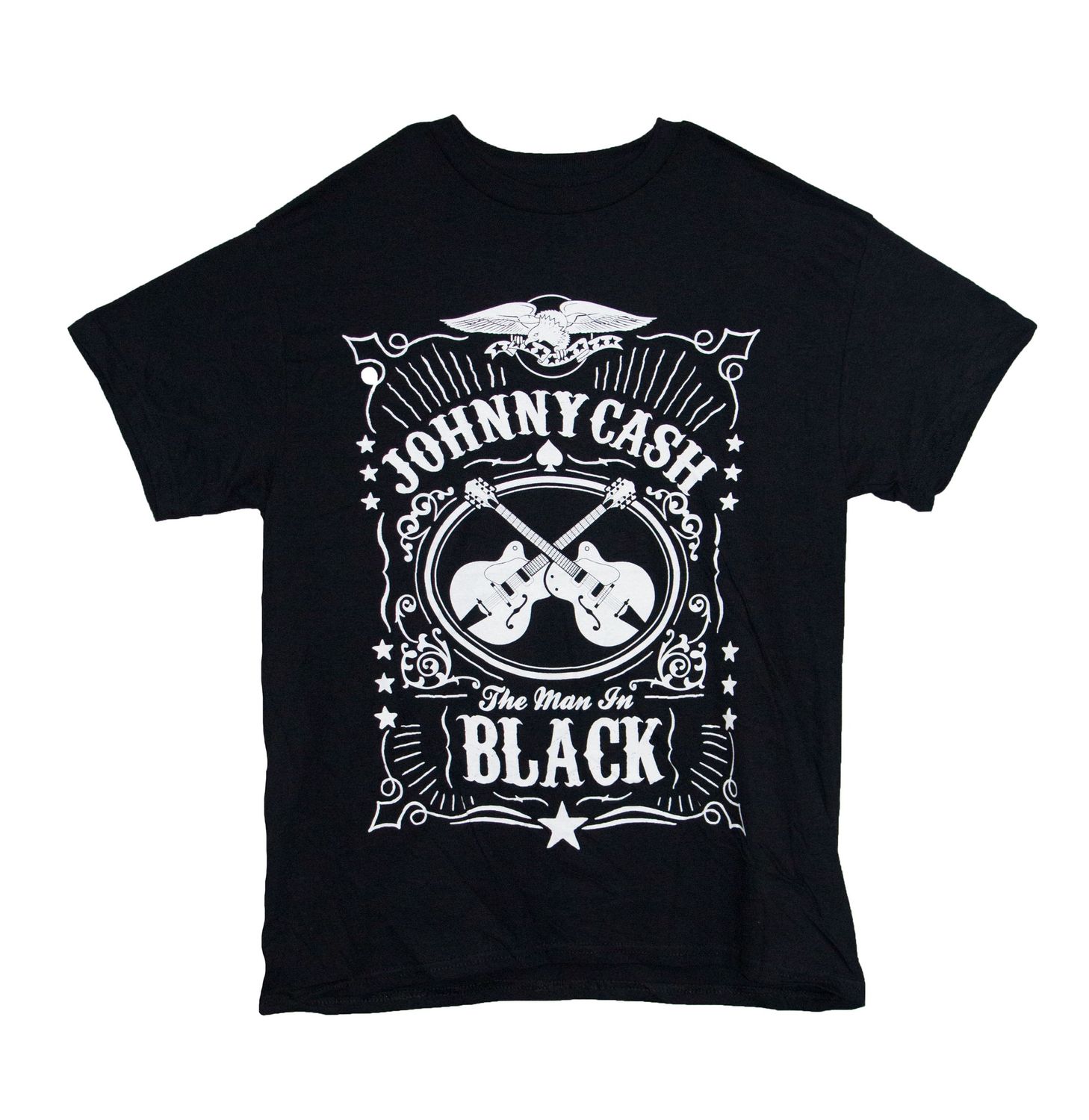 Johnny Cash - MIB Whiskey Label - BLK