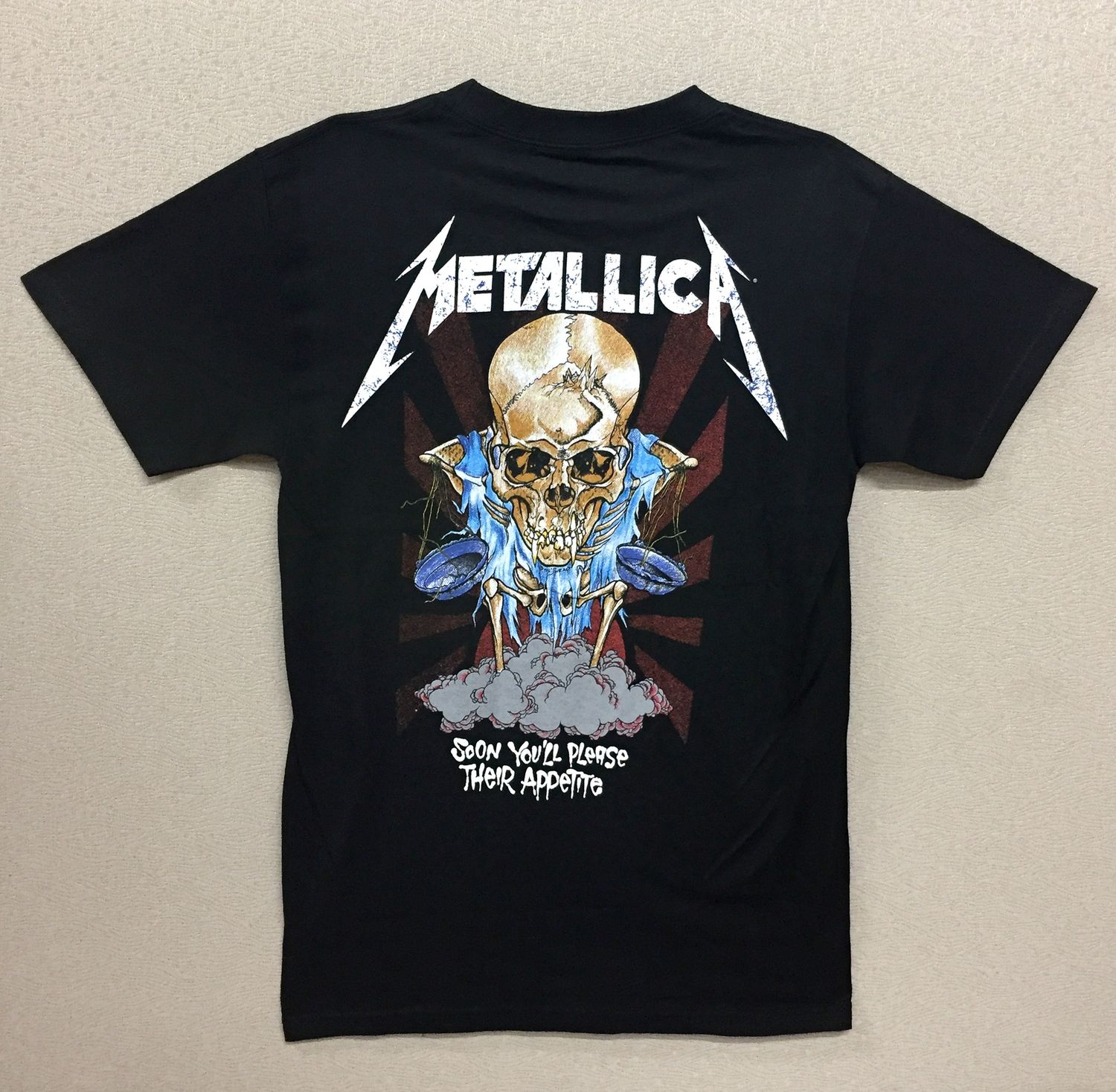 Metallica Money Tip Scales Blue Writing-BLK