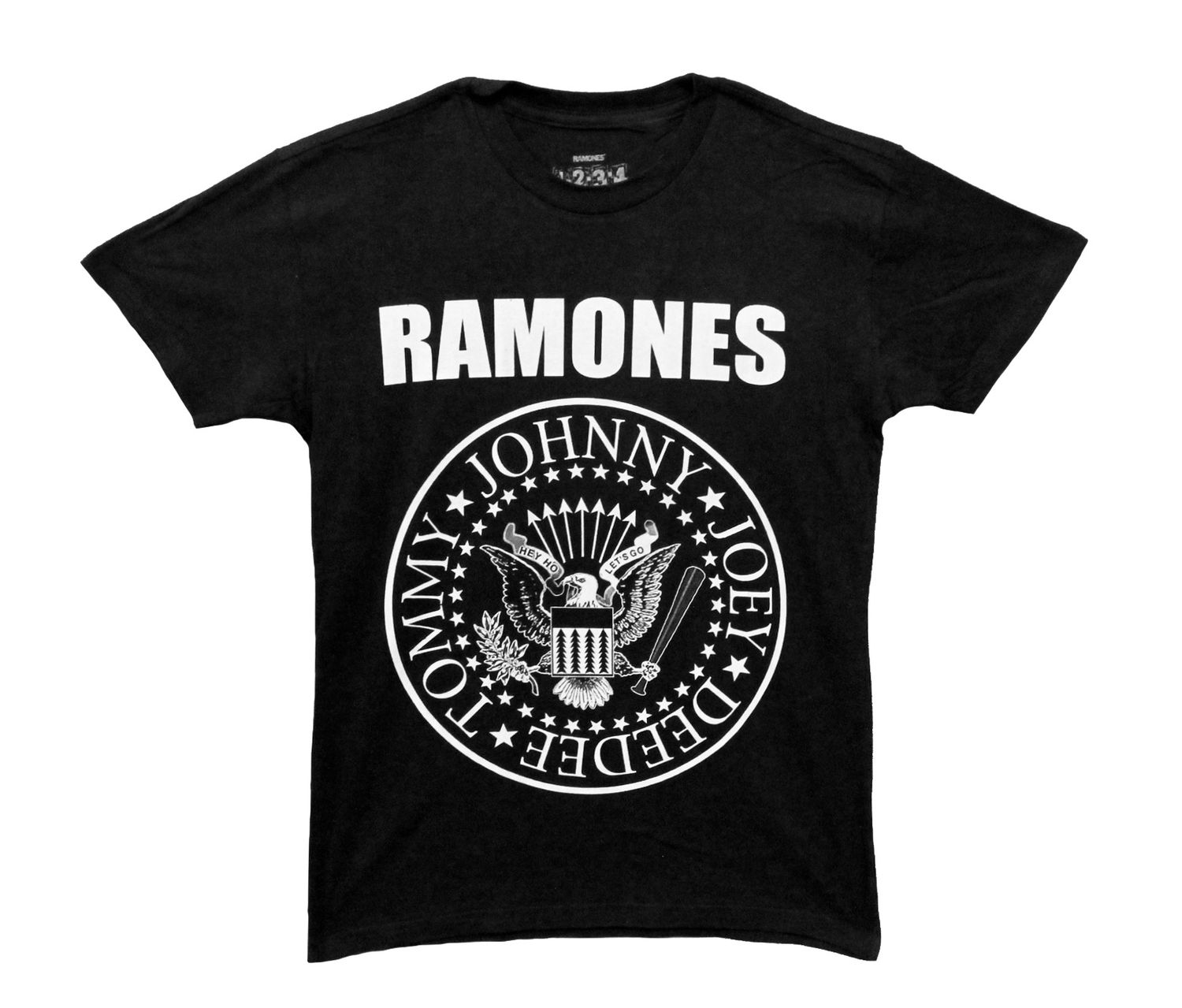 Ramones Seal Logo - BLK