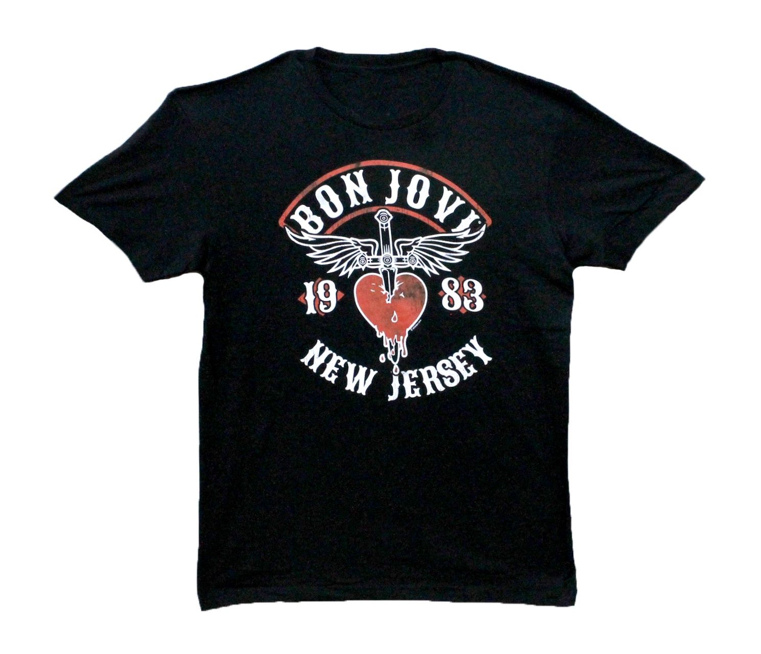Bon Jovi New Jersey 1983 - Black