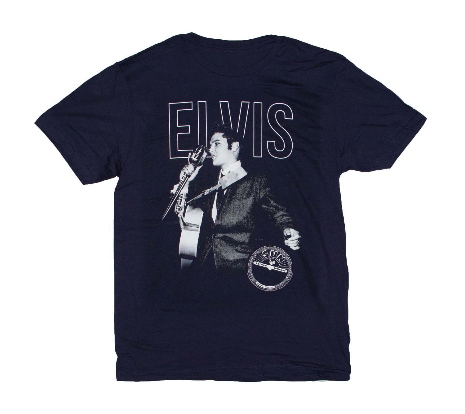 Elvis - On The Mic Sun Records - NAVY