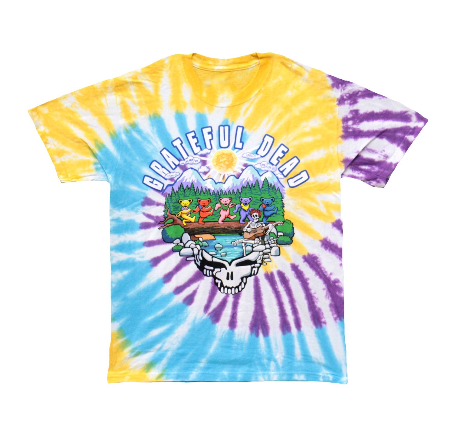 Grateful Dead - Trail Walk - YLW/PRPL/BLU TD