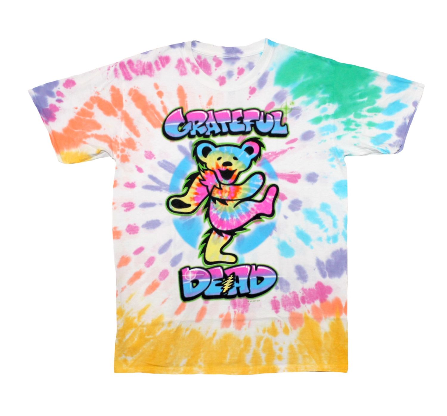 Grateful Dead Carnival Bear Graffiti - Tye-Dye