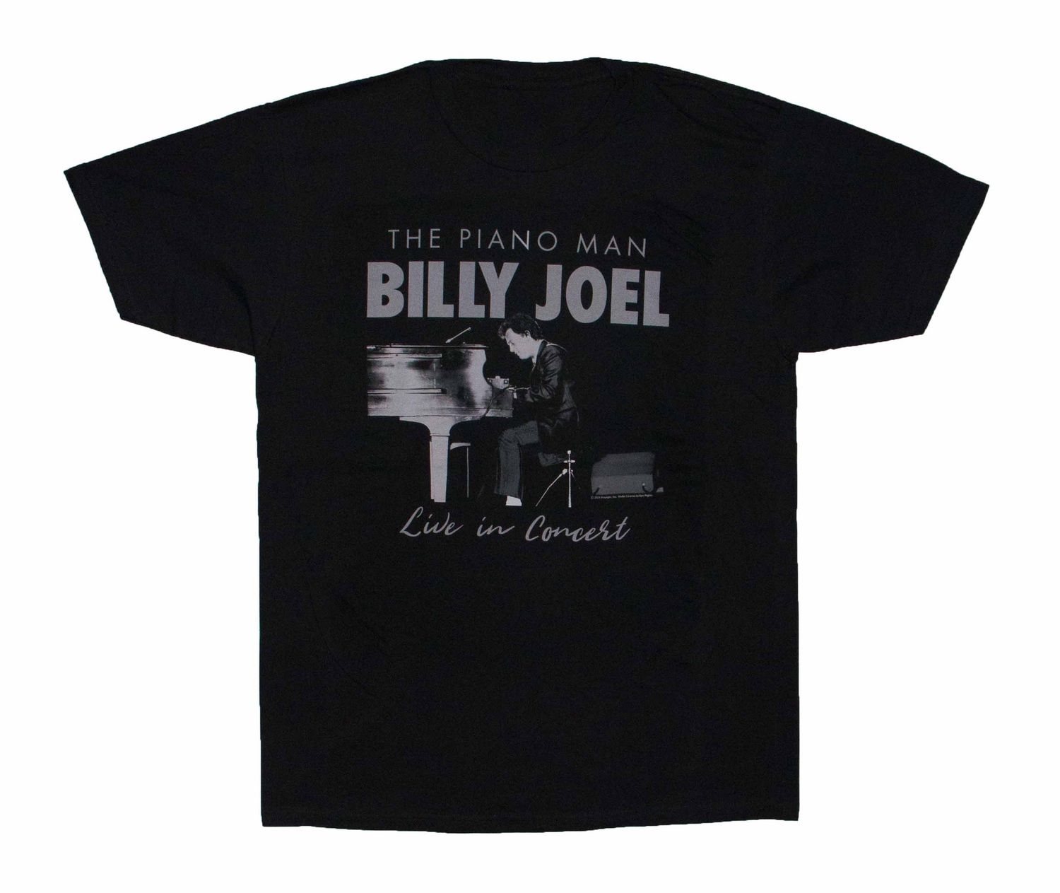 Billy Joel - Piano Man Live B&amp;W - BLK