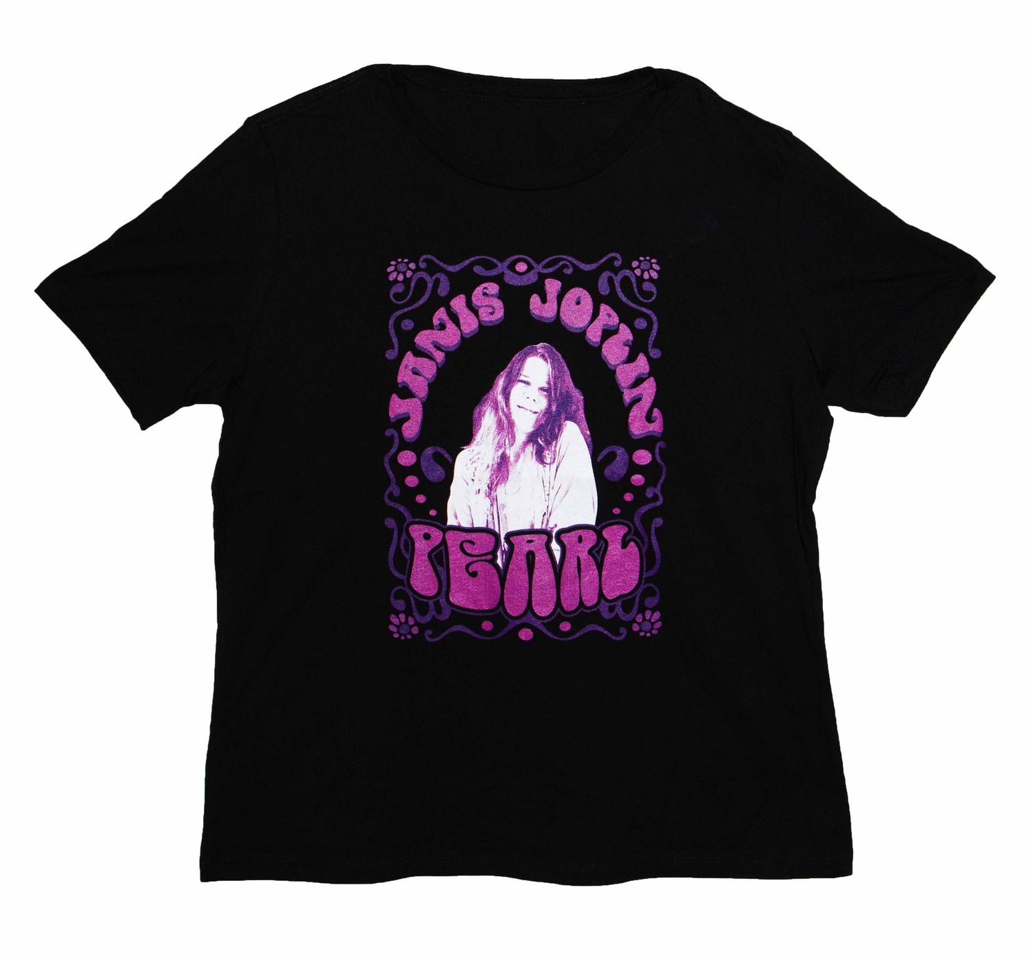 Janis Joplis - Pearl Women's Tee - BLK