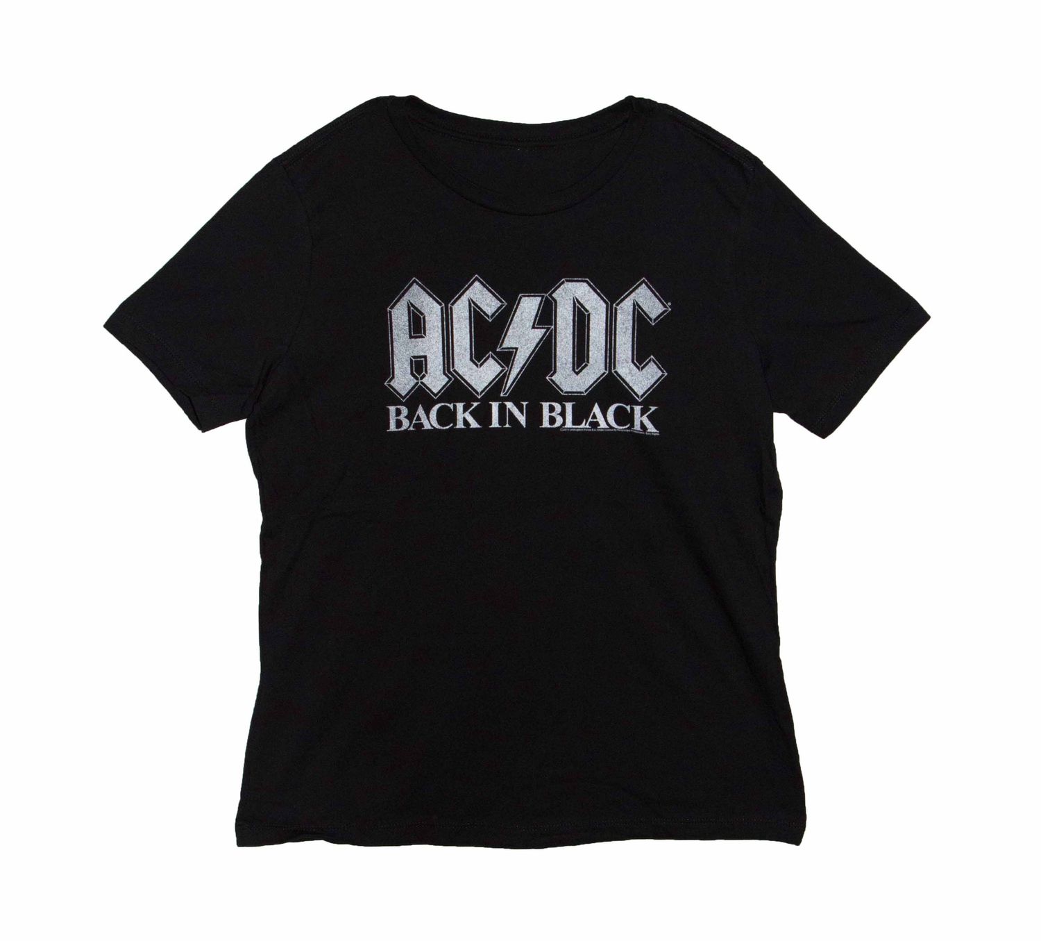 AC/DC - Back In Black Women's Tee - BLK