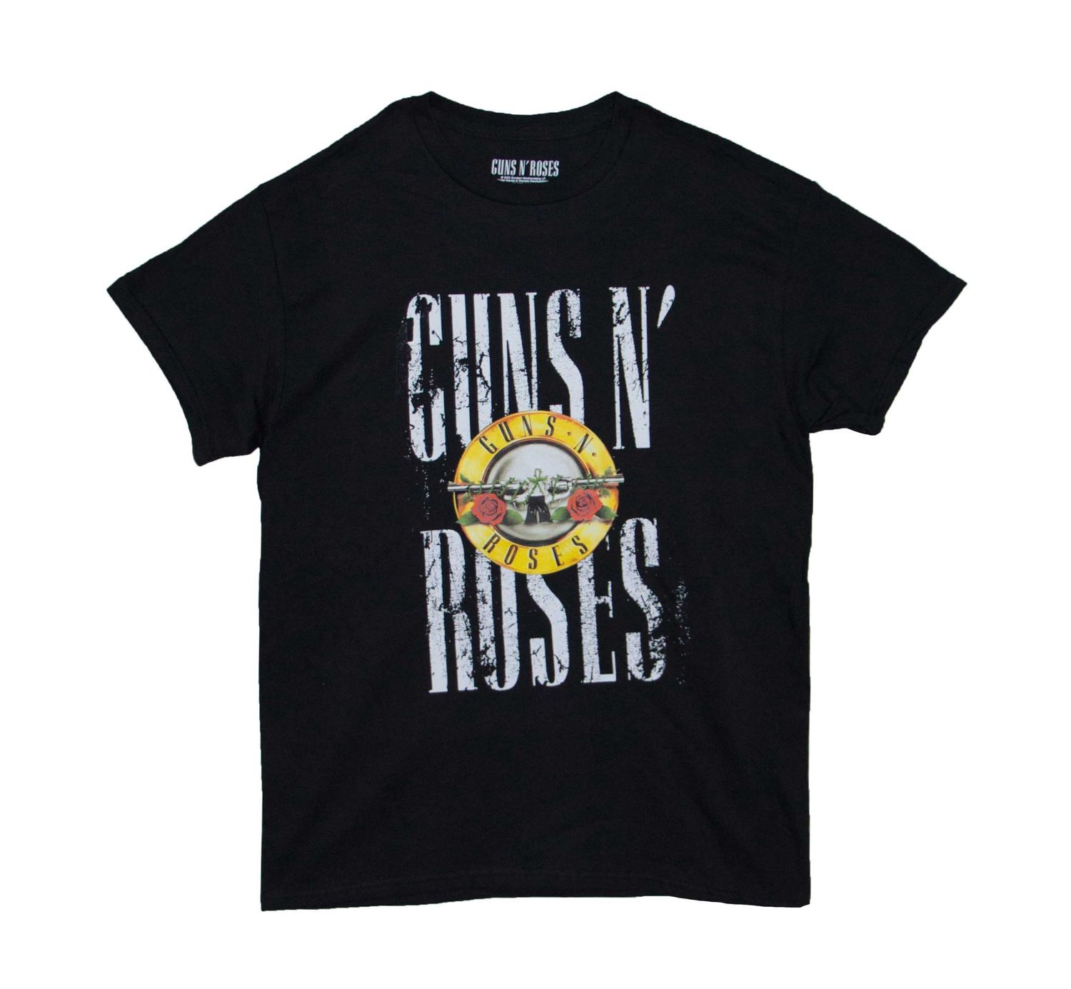 Guns N' Roses Centre Gun Logo - BLK