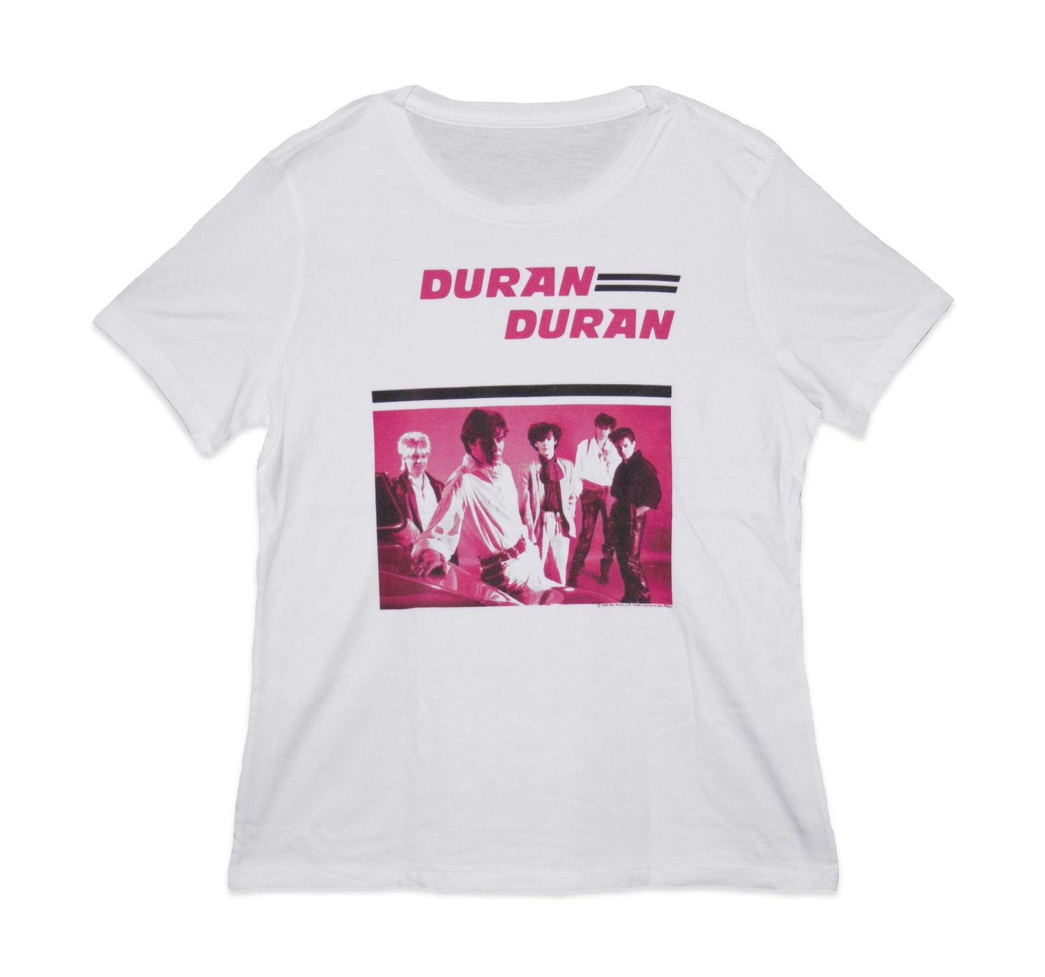 Duran Duran Pink Group Women's - WHT