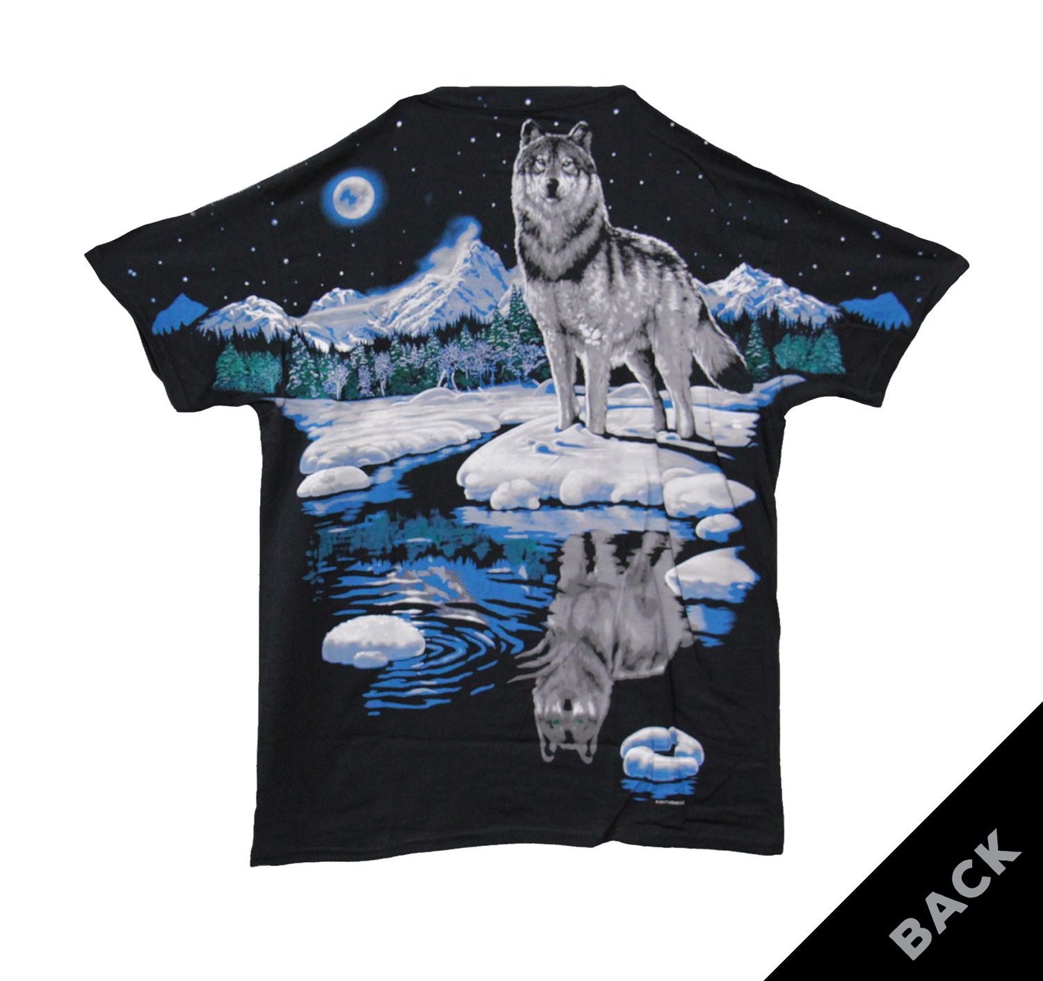 Fantasy Arctic Wolf - Black