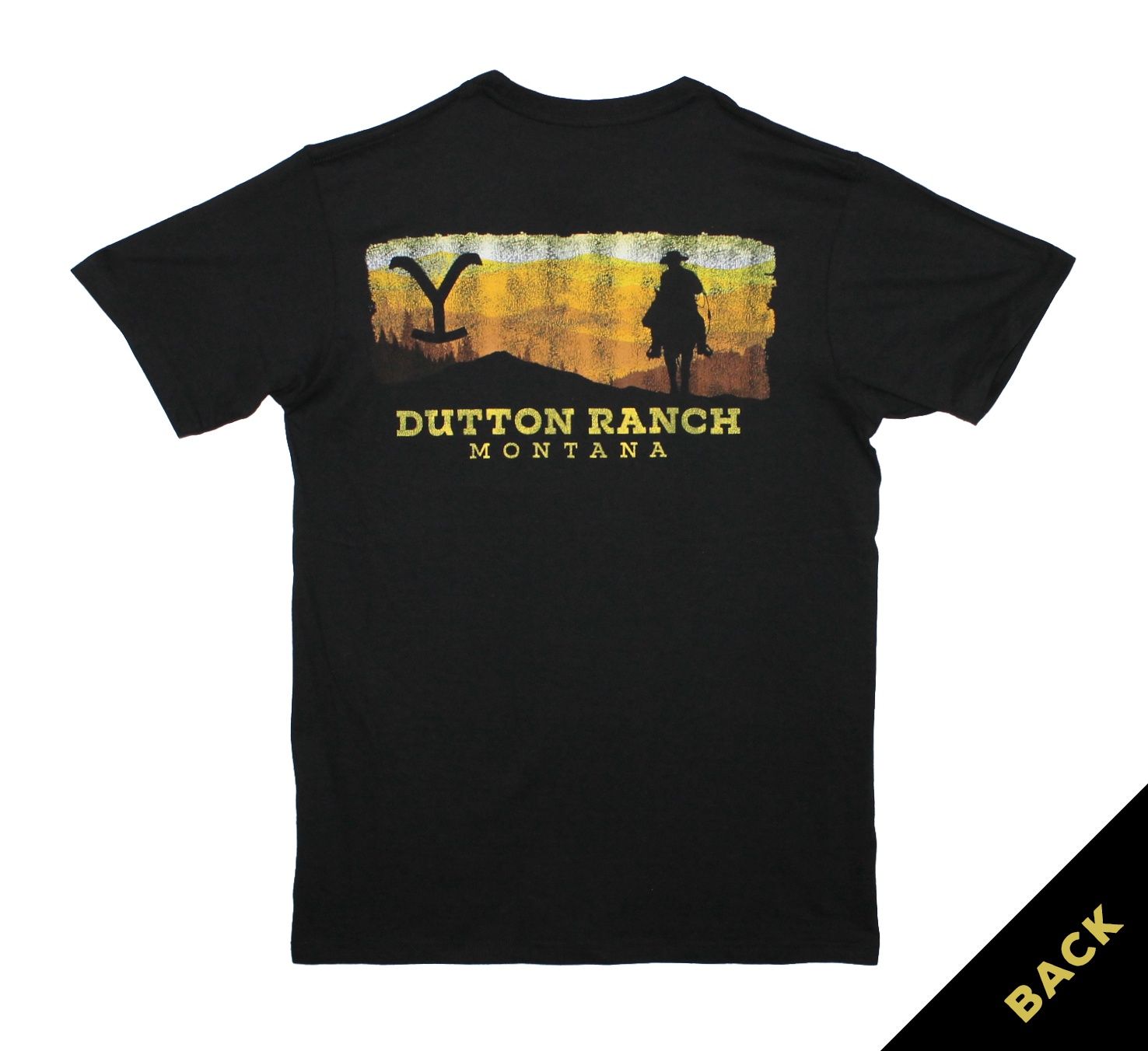 Yellowstone Sunset - Black