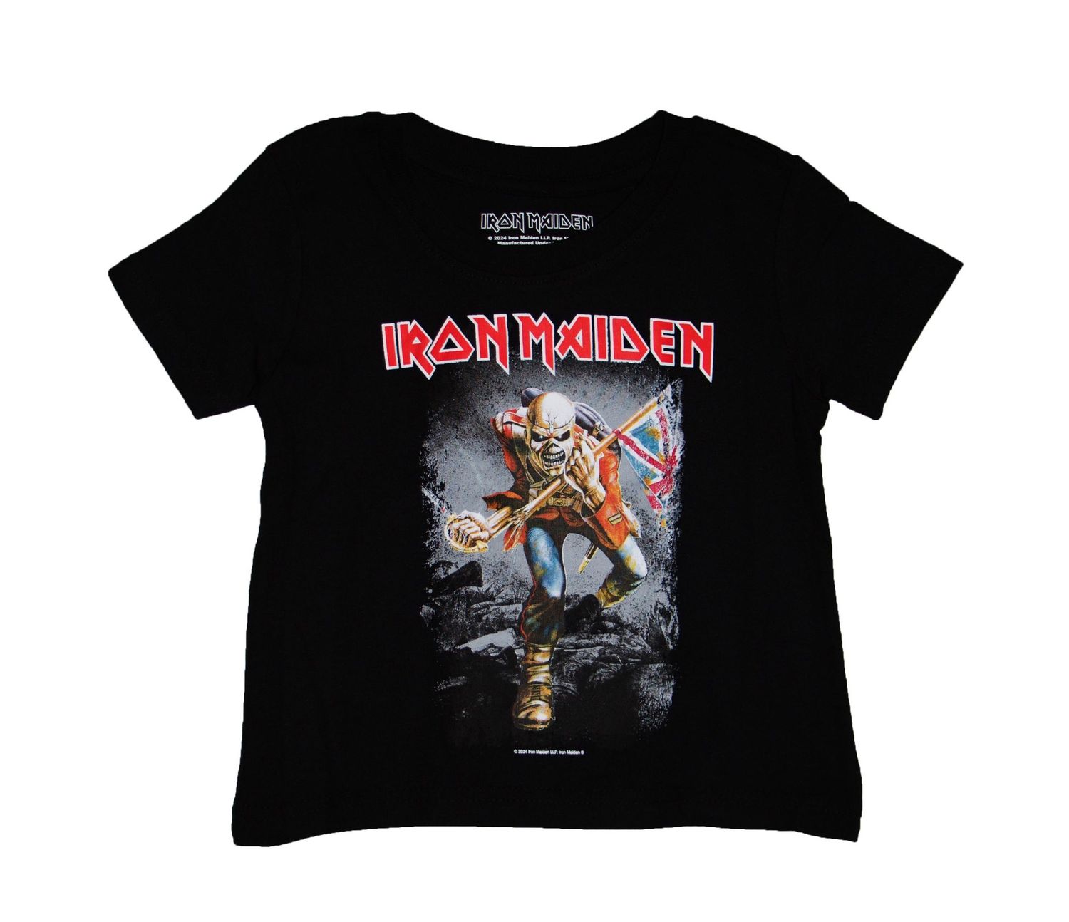 Iron Maiden - The Trooper Toddler Tee - BLK
